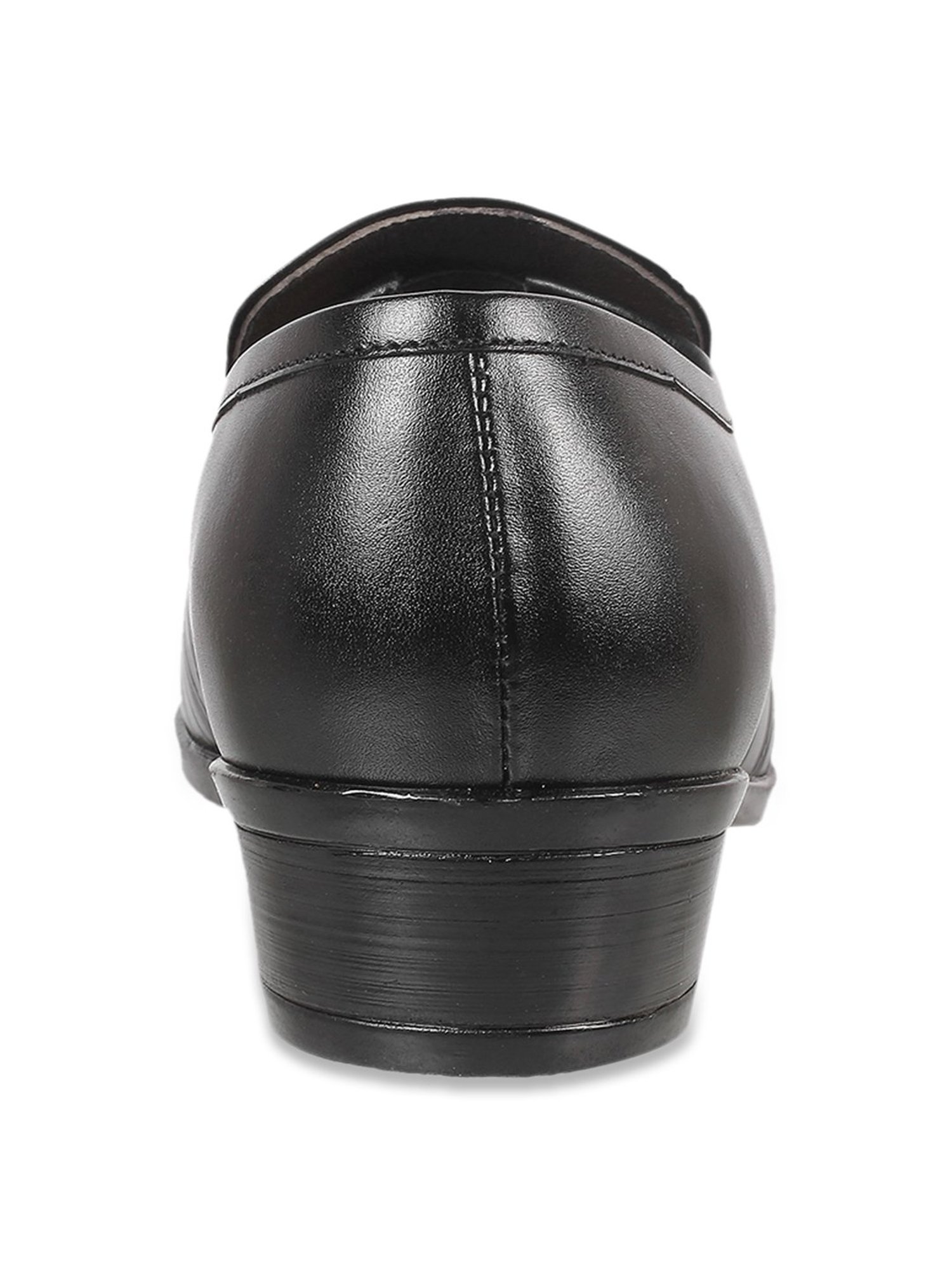 Metro Men's Black Formal Loafers