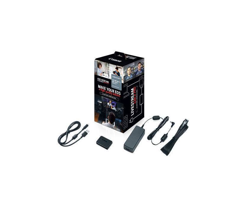 Canon EOS Webcam Accessories Starter Kit for EOS M50 Mark II M50 and M200