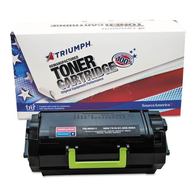 Abilityone AB16590094 Lex Complant MS710DN Hi Black Toner - 45000 Page Yield