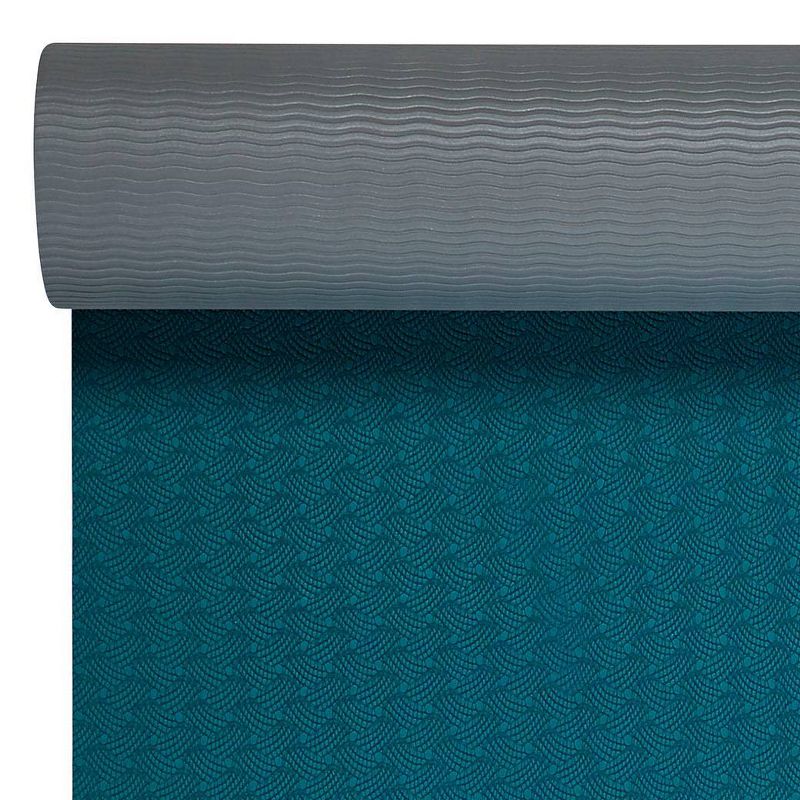 Gaiam Performance TPE Yoga Mat - Blue (6mm)