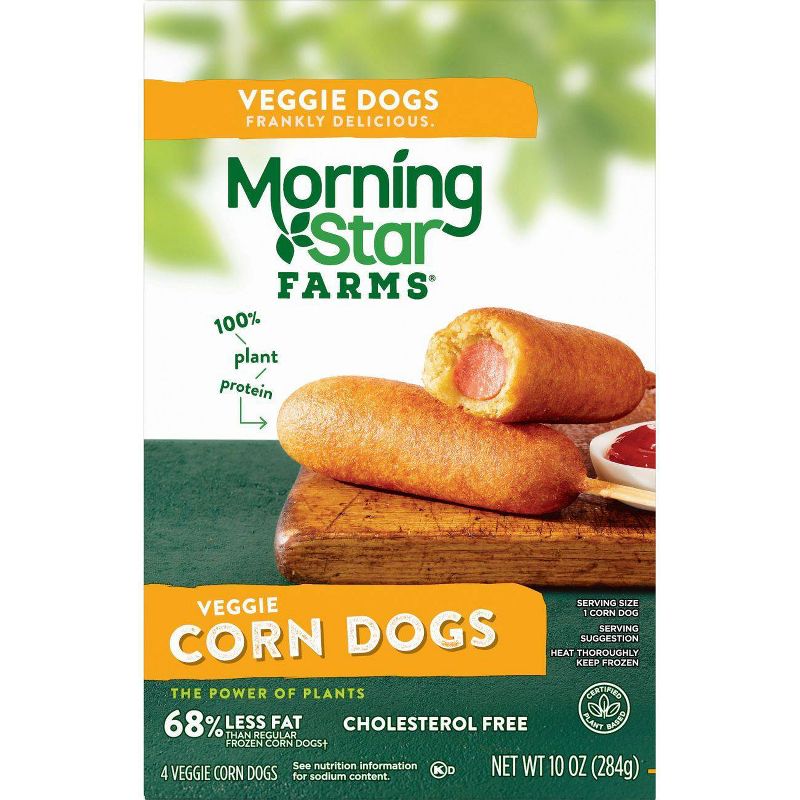 Morningstar Farms Veggie Classics Frozen Corn Dogs - 10oz/4pk