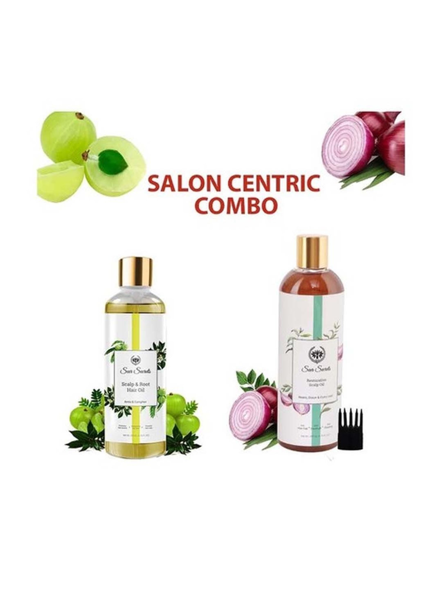 Cosmetofood Skinergy Bhring Amla Oil - 200 ml