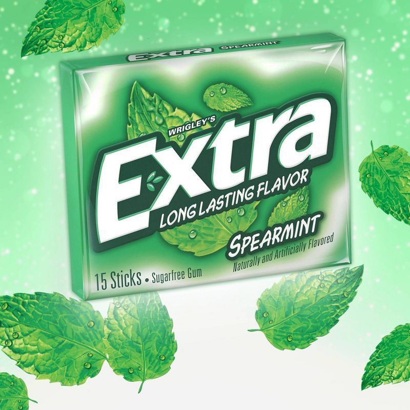 Extra Spearmint Sugar-Free Gum Value Pack - 120ct