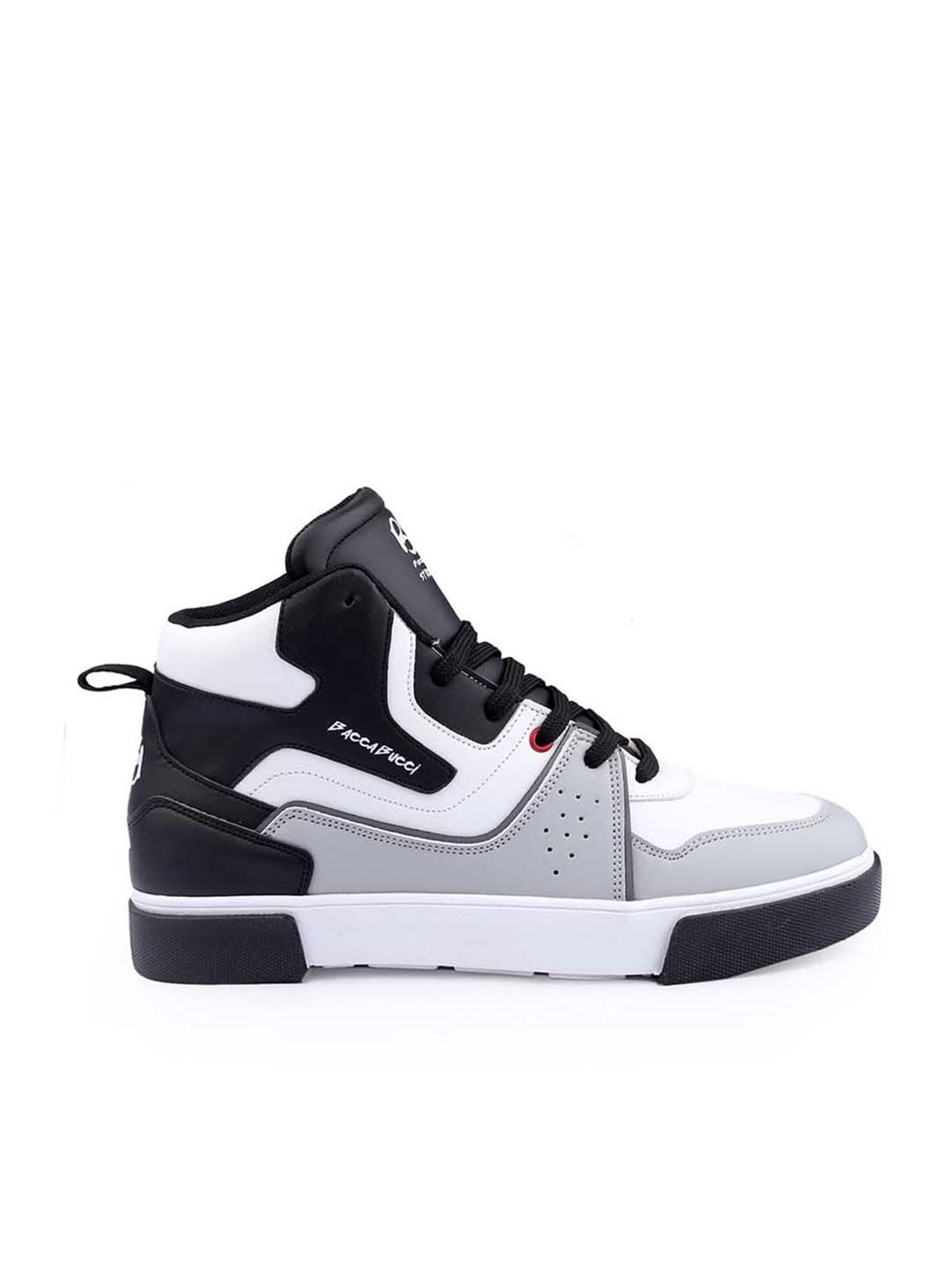 Bacca Bucci Men's EVOKE Grey Ankle High Sneakers