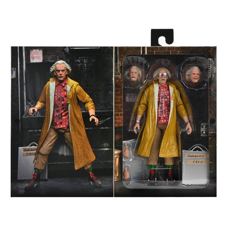 Back to the Future Part 2 - 7" Scale Action Figure - Ultimate Doc Brown (2015)