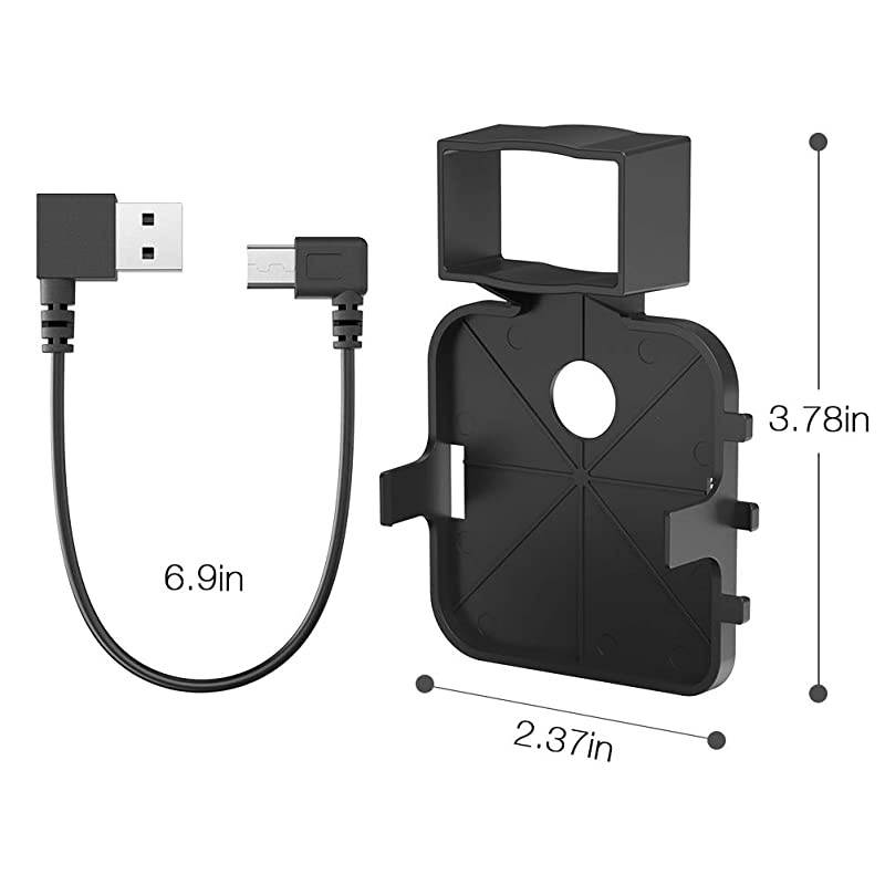 Outlet Wall Mount Stand for Blink Sync ModuleBracket Holder for Blink Outdoor Blink Indoor Blink XT2 Outdoor and Blink Mini Camera with Easy Mount and No Messy Wires or Screws Black