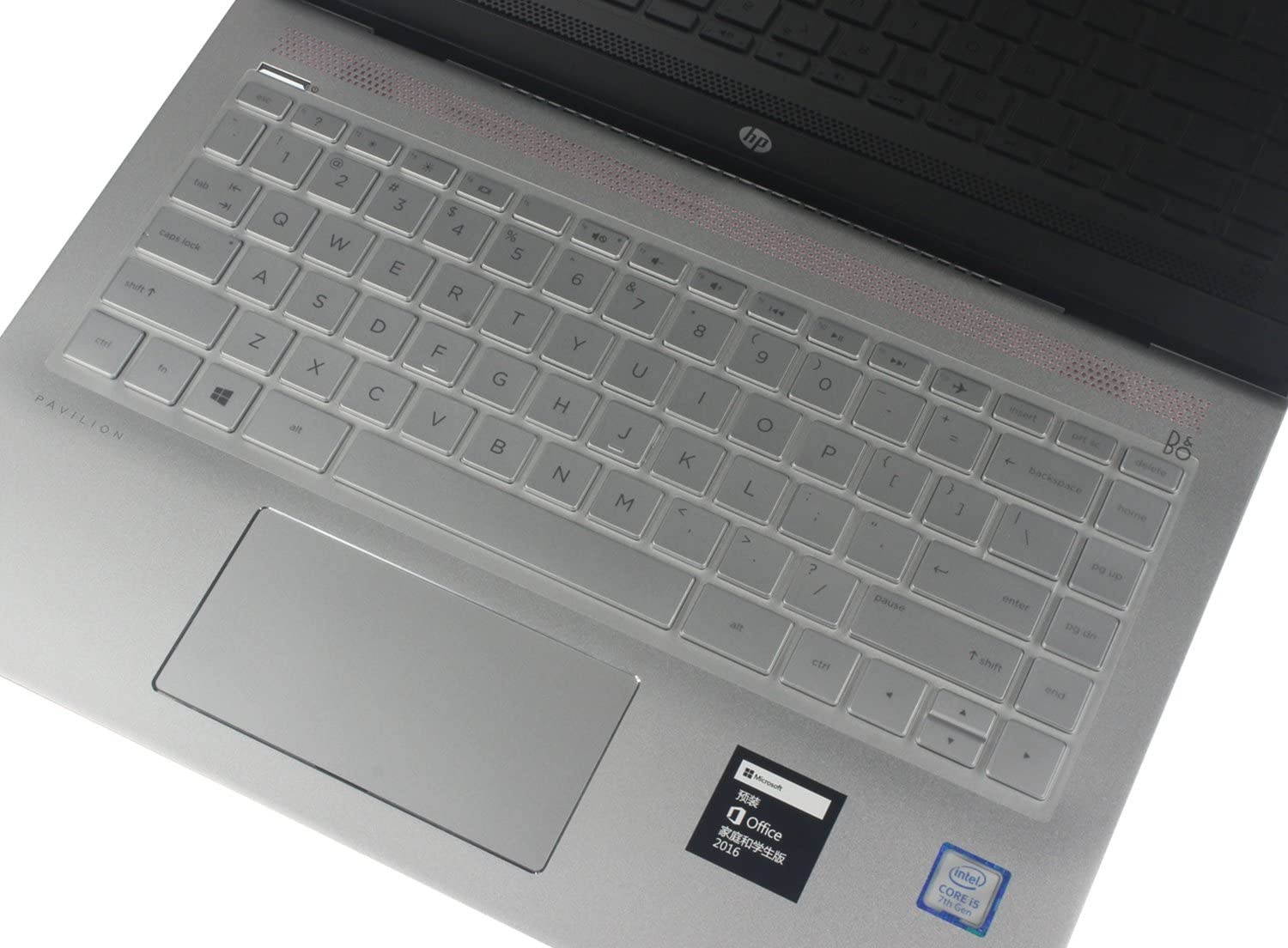 for HP Pavilion x360 14 Keyboard Cover Soft-Touch Clear Protective Skin for HP Pavilion x360 14M-BA 14M-BW Series/2020-2018 HP Pavilion 14" Notebook/HP 14-BF050WM 14 Inch Laptop Keyboard Cover Skin