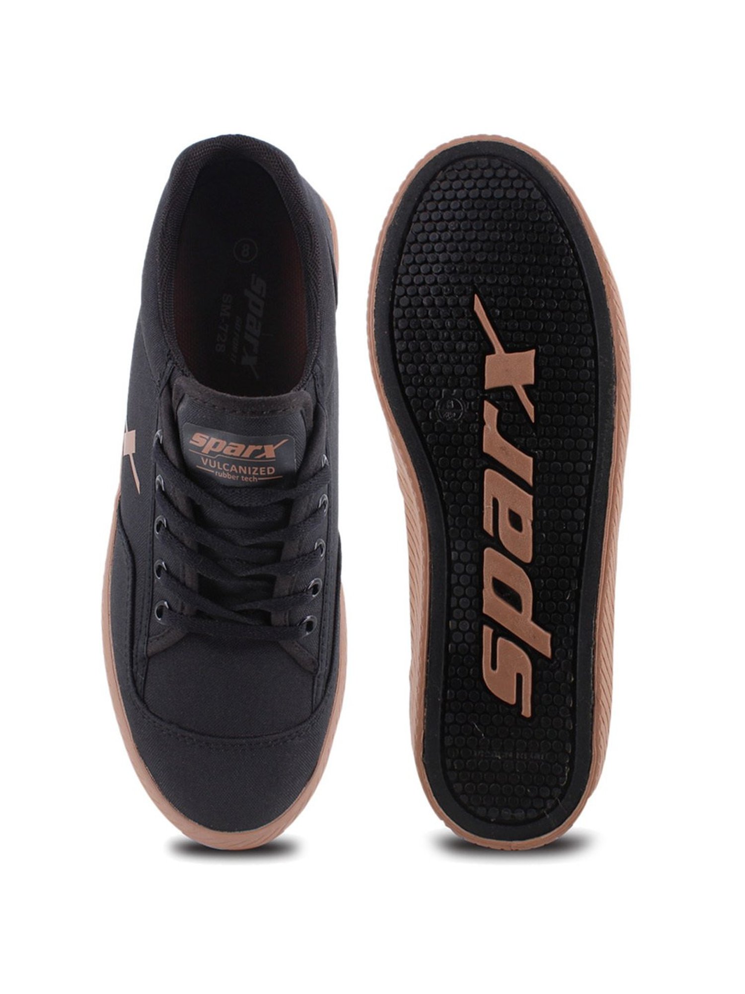 Sparx Men's Black Sneaker Shoes