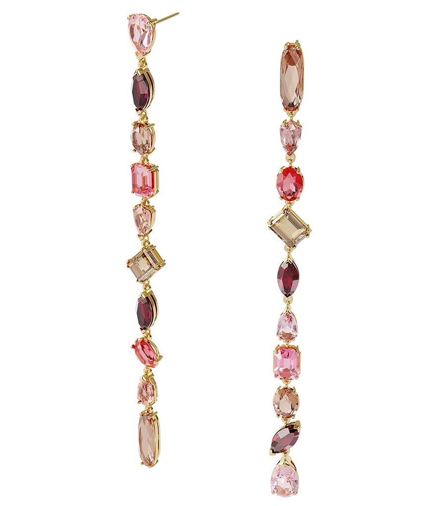 Swarovski Gema Linear Drop Earrings
