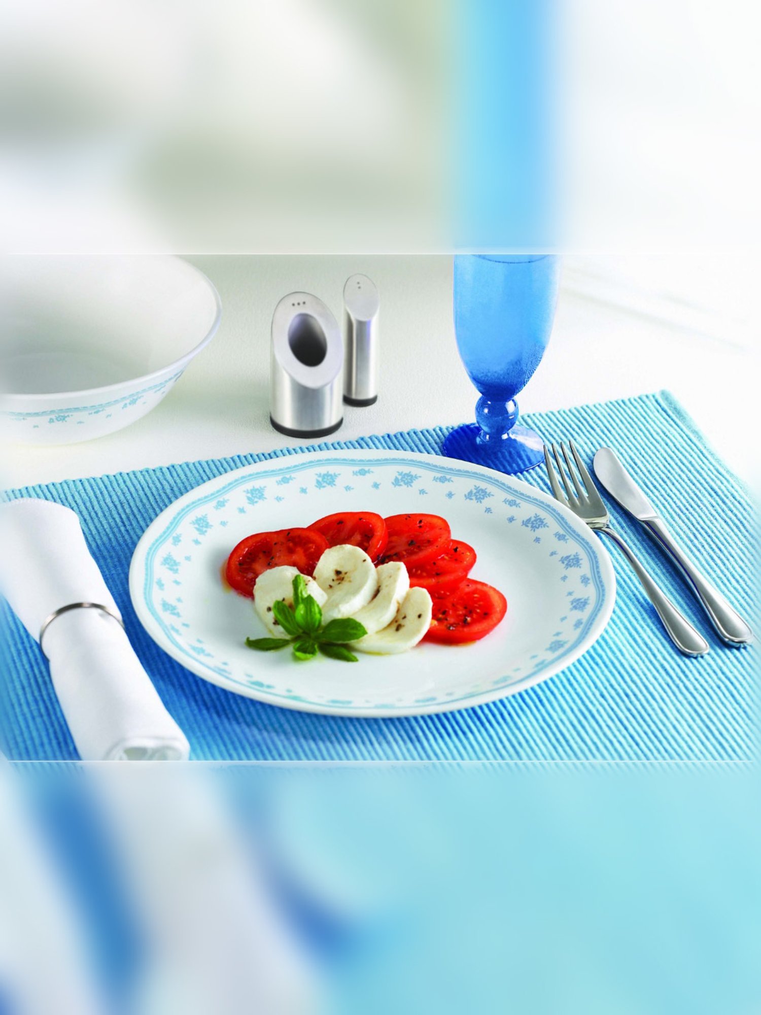 Corelle Livingware Morning Blue 828ml Curry Bowl Pack of 2