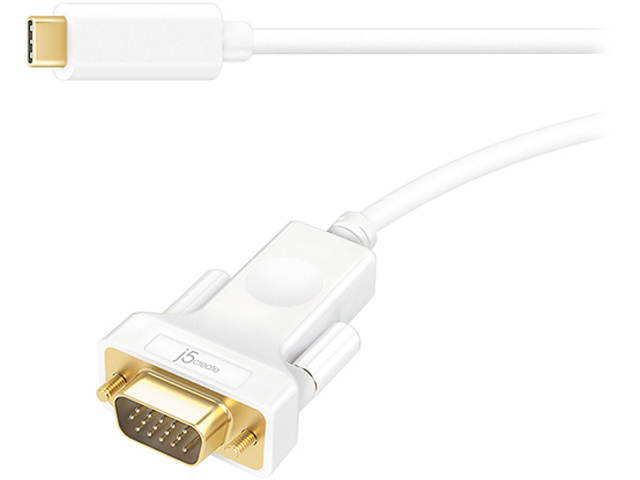 j5create USB Type-C to VGA Cable