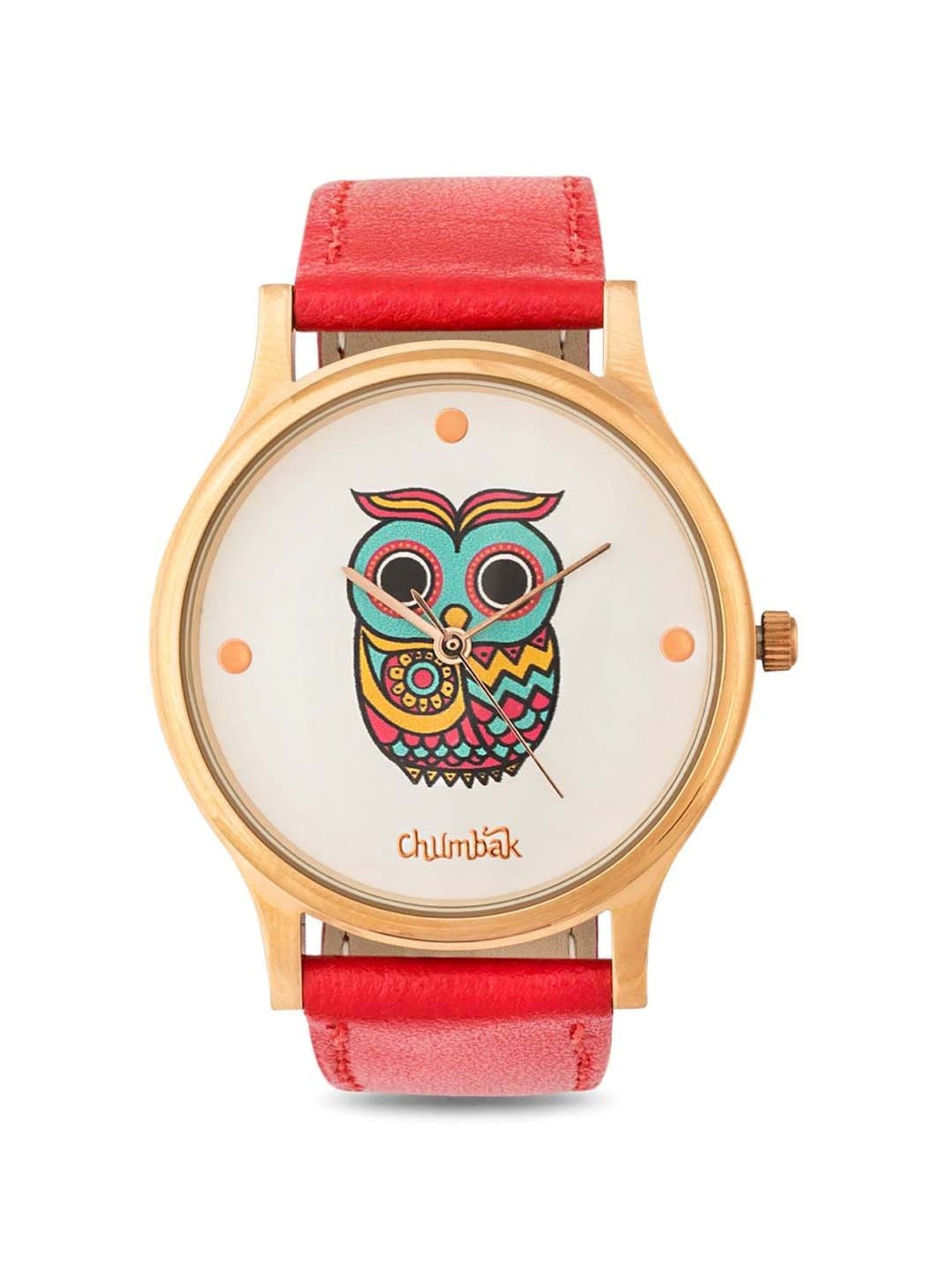 Chumbak CE9 Classic Owl Analog Watch for Women