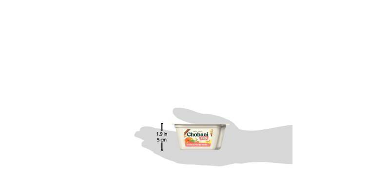 Chobani Flip Peach Low Fat Greek Yogurt - 5.3oz