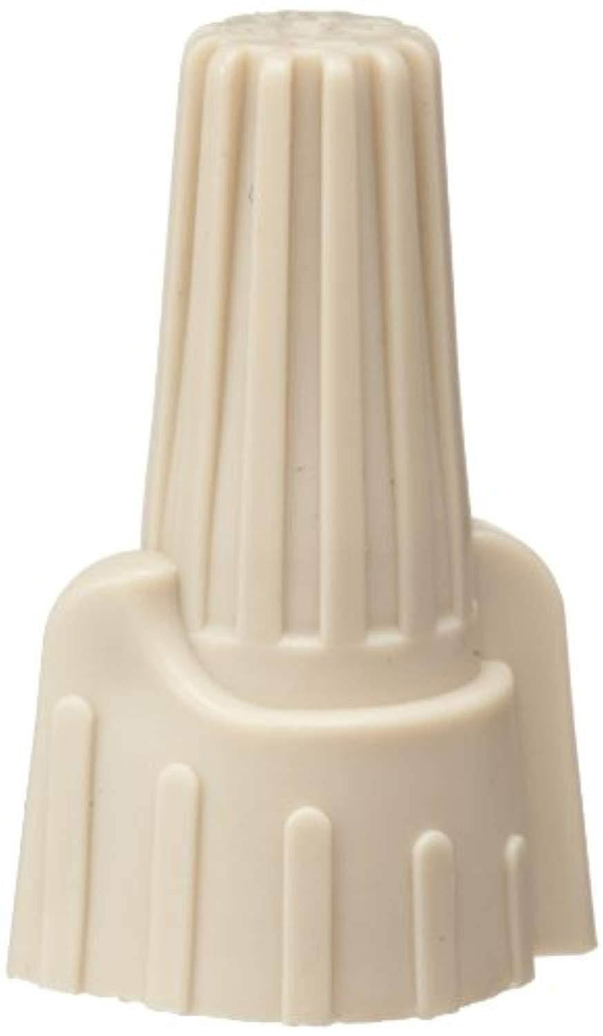 morris products 23185 twisted wing connector, type, tan, 22 - 8 awg, max: 3 #10 min: 3 #22 wire combinations (pack of 500)