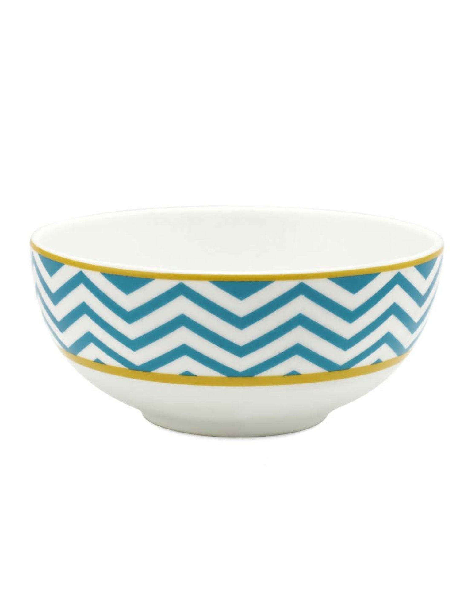 India Circus Multicolor 240 ml Ceramic Bowls - Set of 6