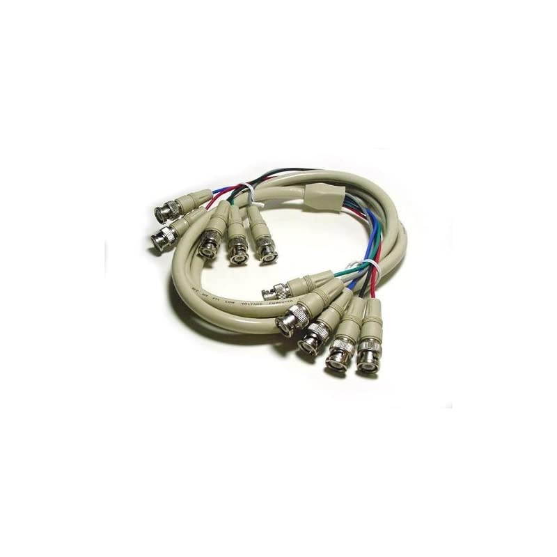 5-BNC RGB to 5-BNC RGB Video Cable