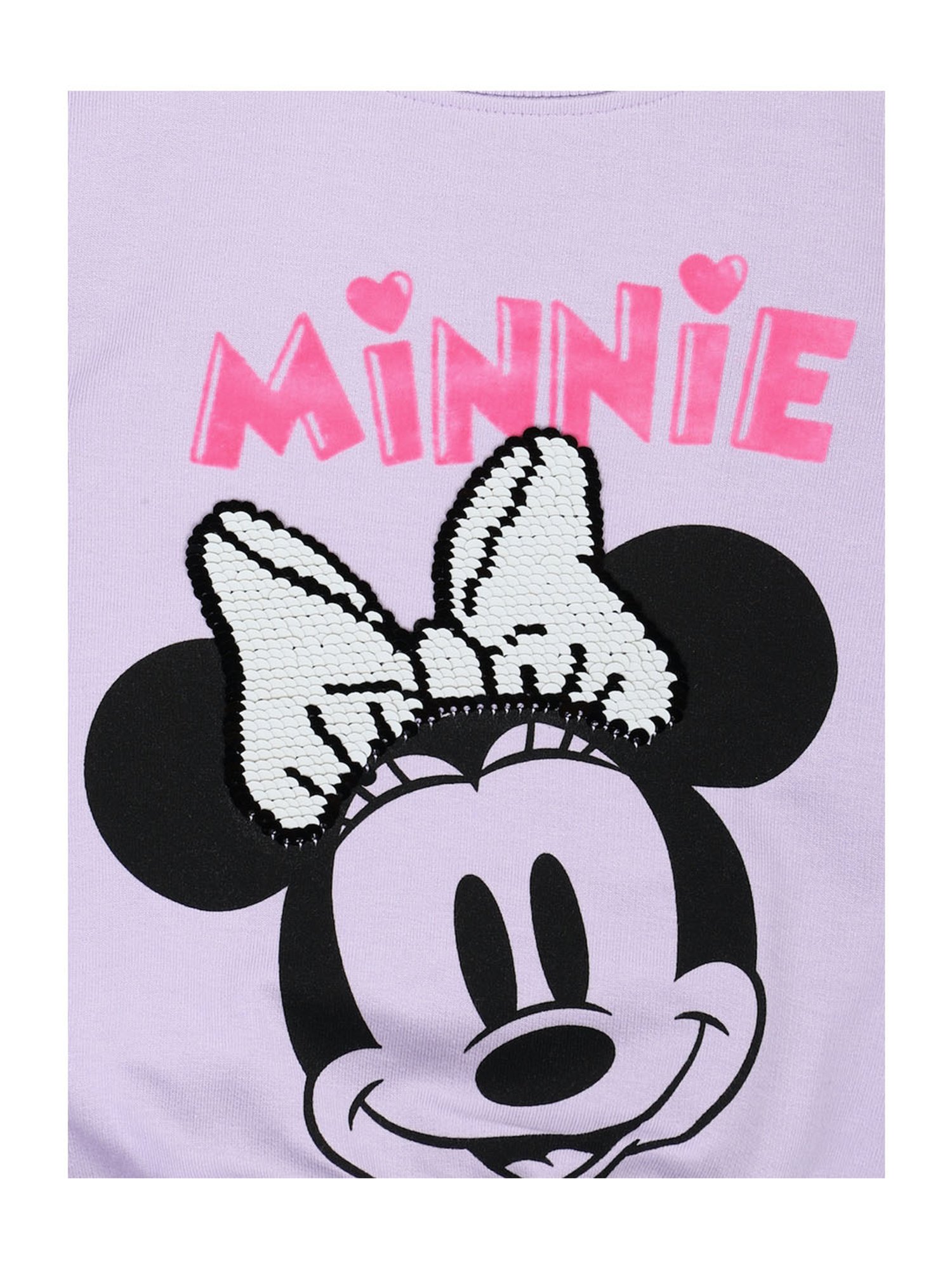 Allen Solly Kids Purple Embellished Full Sleeves Sweatshirt