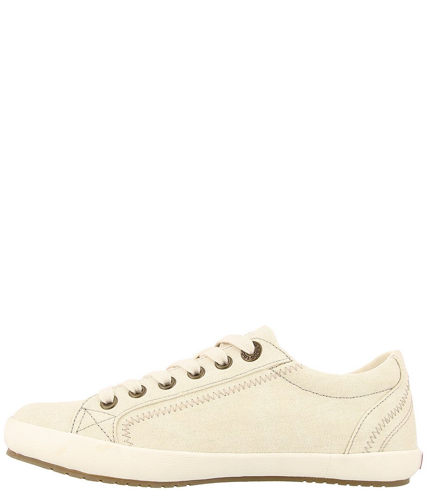 Taos Footwear Star Washed Canvas Lace-Up Sneakers