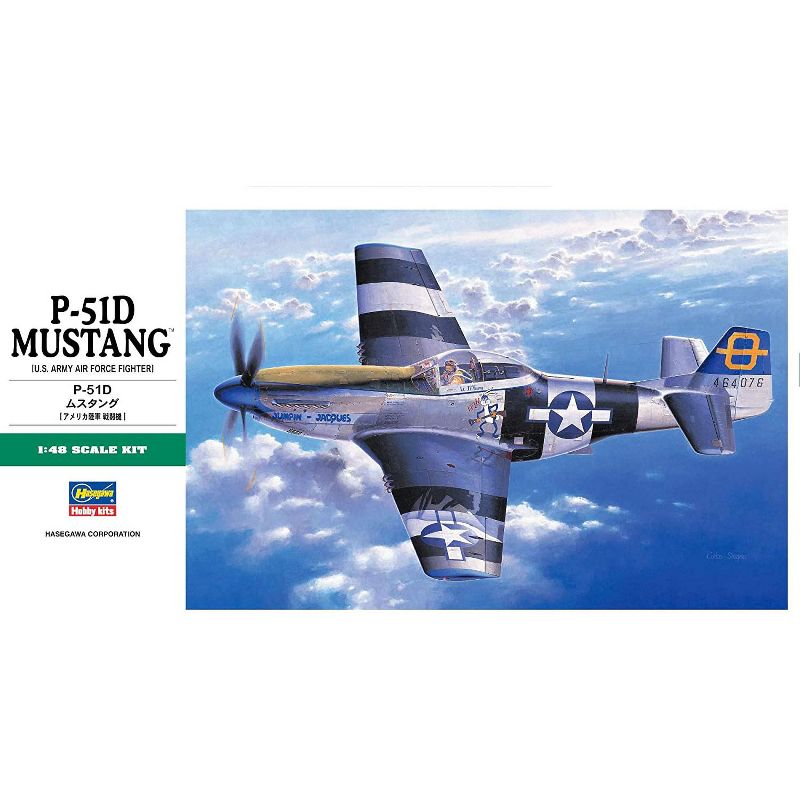 Hasegawa 1/48 P-51D Mustang Plastic Model Kit