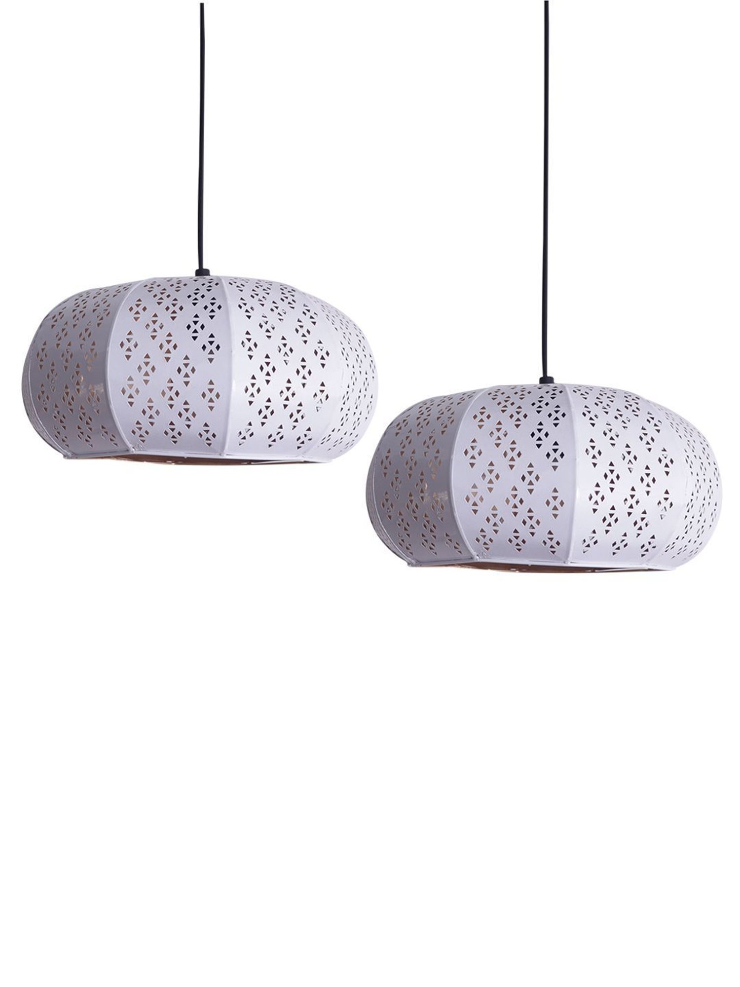 16" Glass/Metal Jasmine Tiffany Style Semi Flush Mount (Includes Energy Efficient Light Bulb) Cream - JONATHAN Y