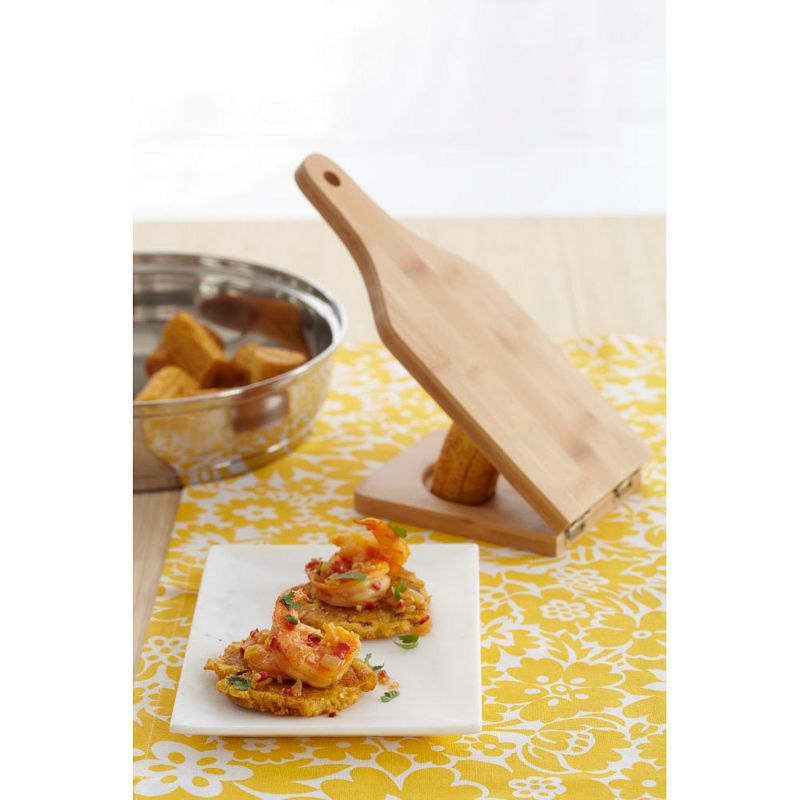 IMUSA Bamboo "Tostonera" Plantain Smasher