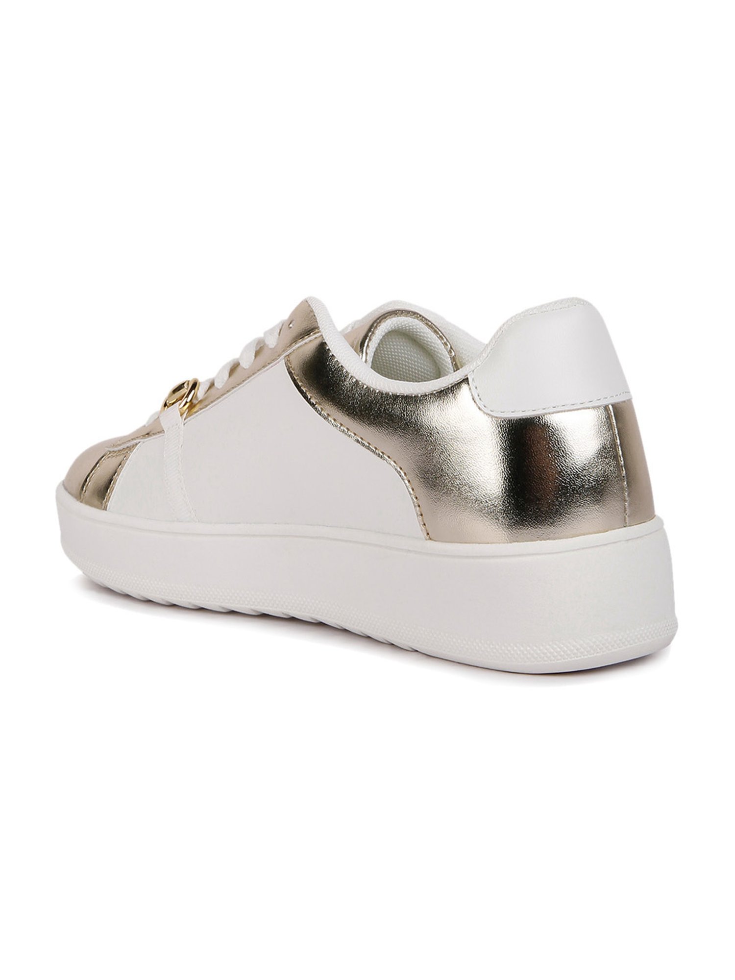 London Rag Women's Golden Casual Sneakers