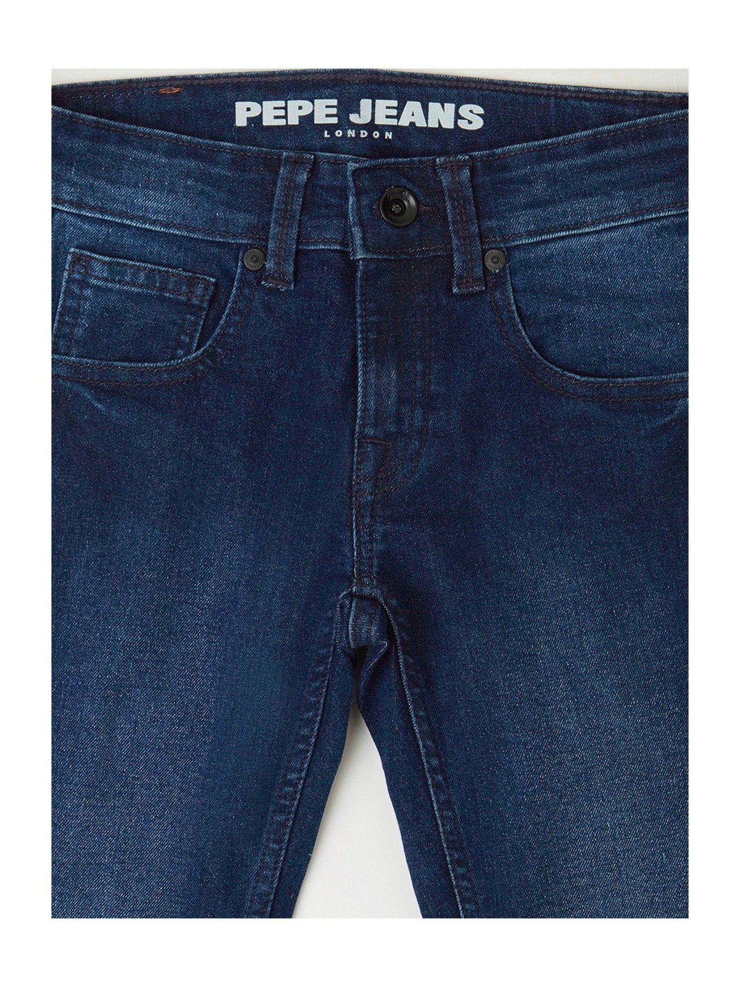 Palm Tree Boys Grey Washed Jeans