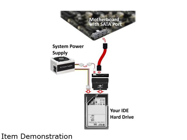 VANTEC CB-IS200 Bi-Directional, IDE to SATA or SATA to IDE Converter