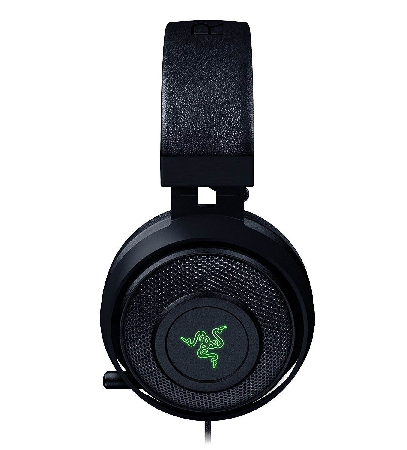 Razer Kraken USB - Black Noise Isolating Over-Ear Gaming Headset with Mic - Compatible with PC & Playstation 4