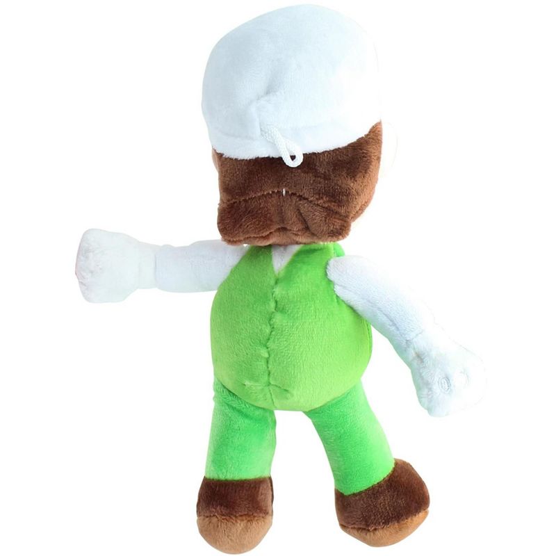 Chucks Toys Super Mario 8.5 Inch Character Plush | Fire Luigi