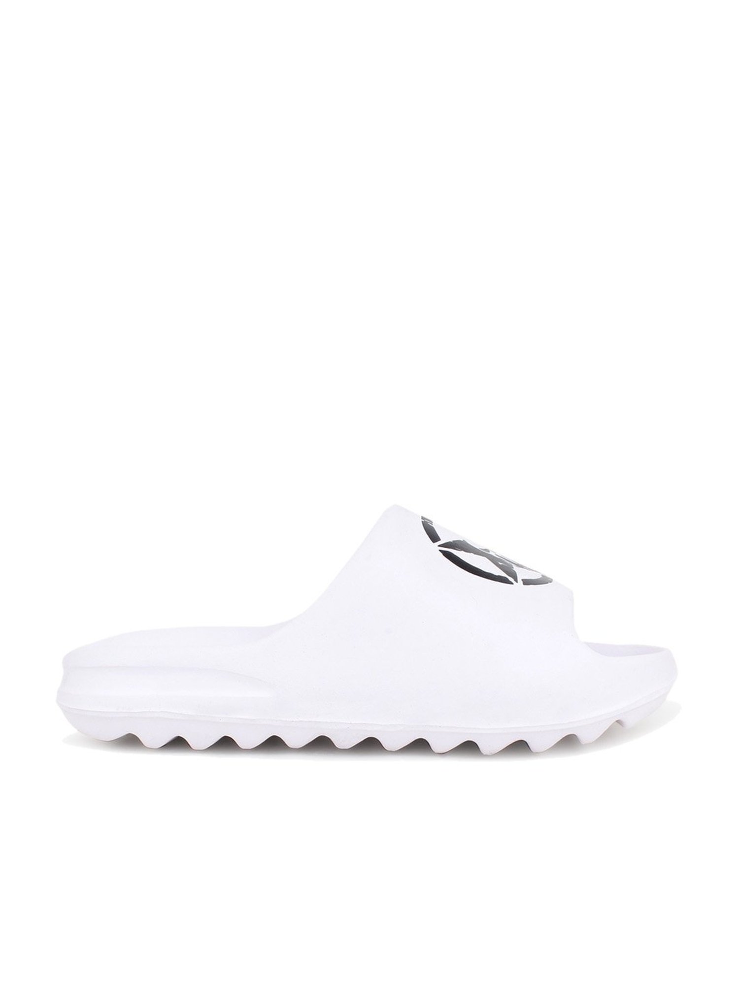 Pampy Angel Men's White Slides