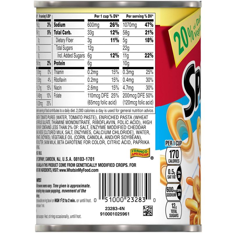 Campbell's SpaghettiOs Original 15.8oz