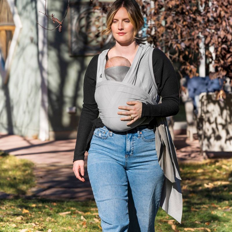 BABYBJÖRN Baby Carrier Mini 3D Jersey - Light Gray