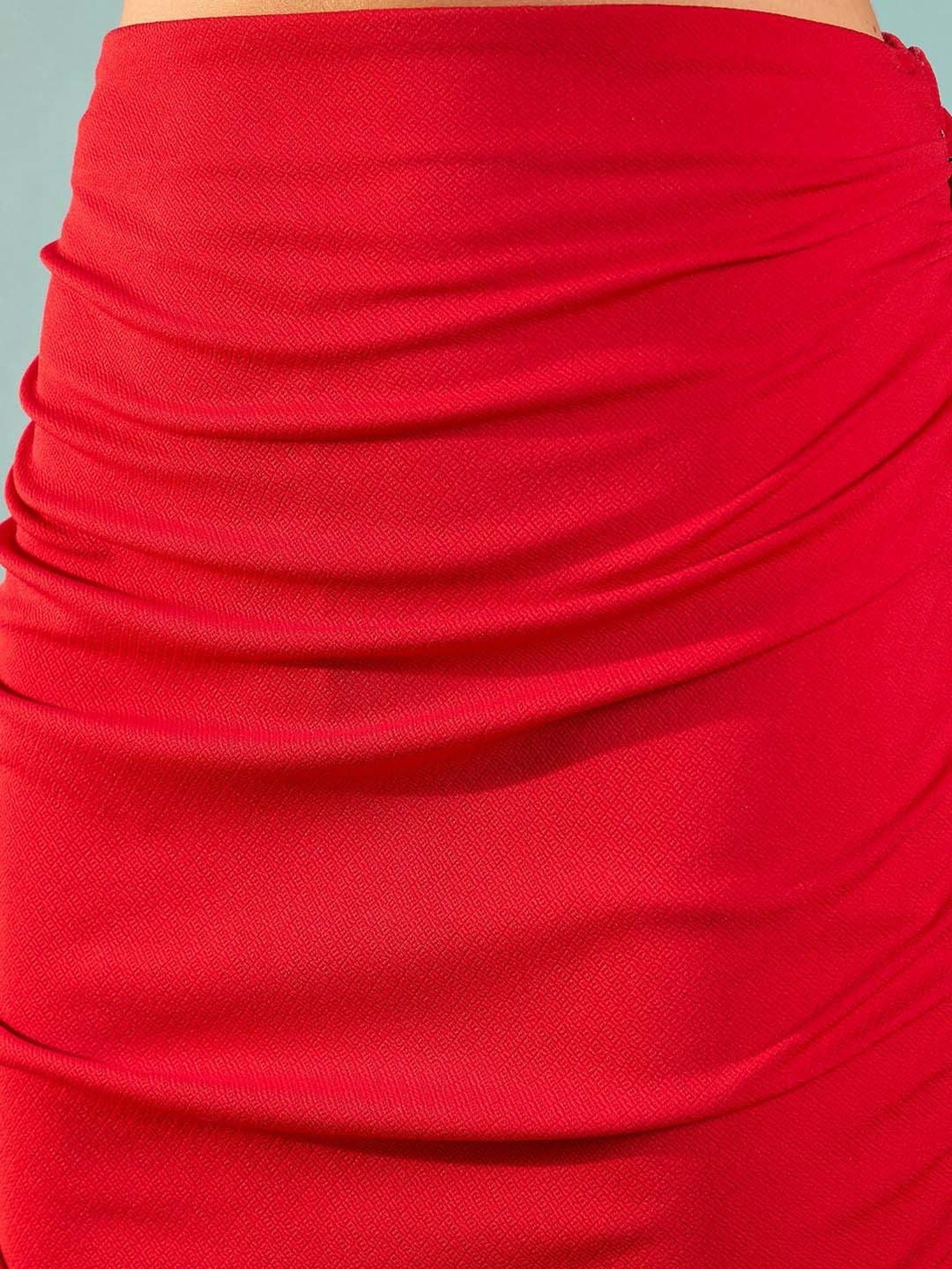 Rare Red Bodycon Skirt