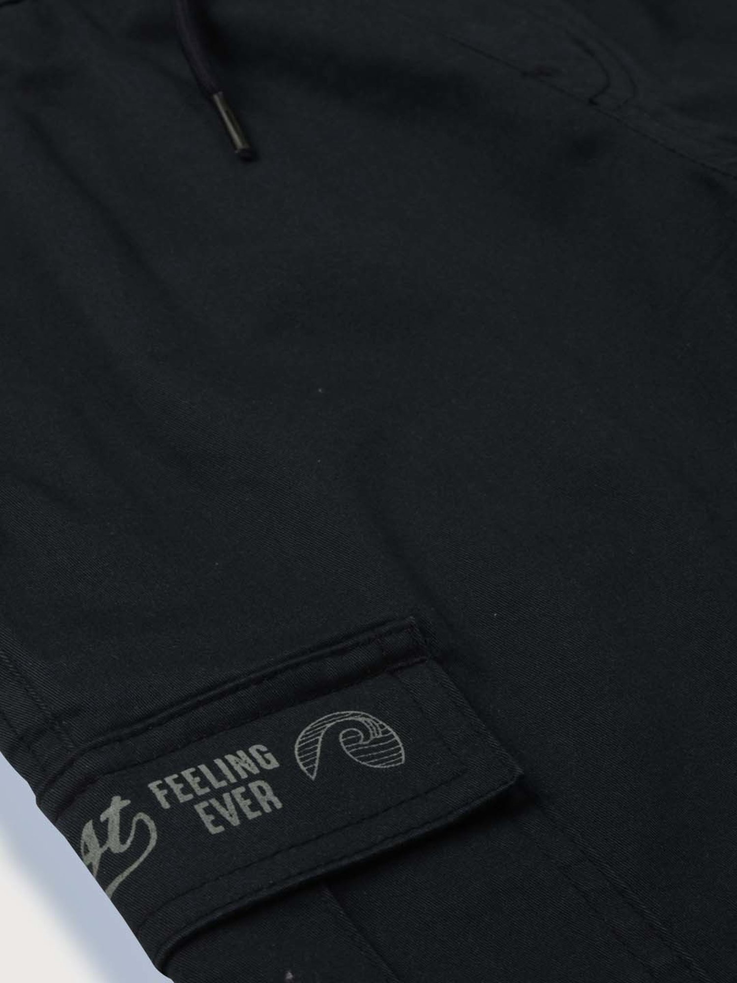 Gini & Jony Kids Navy Cotton Regular Fit Bermuda