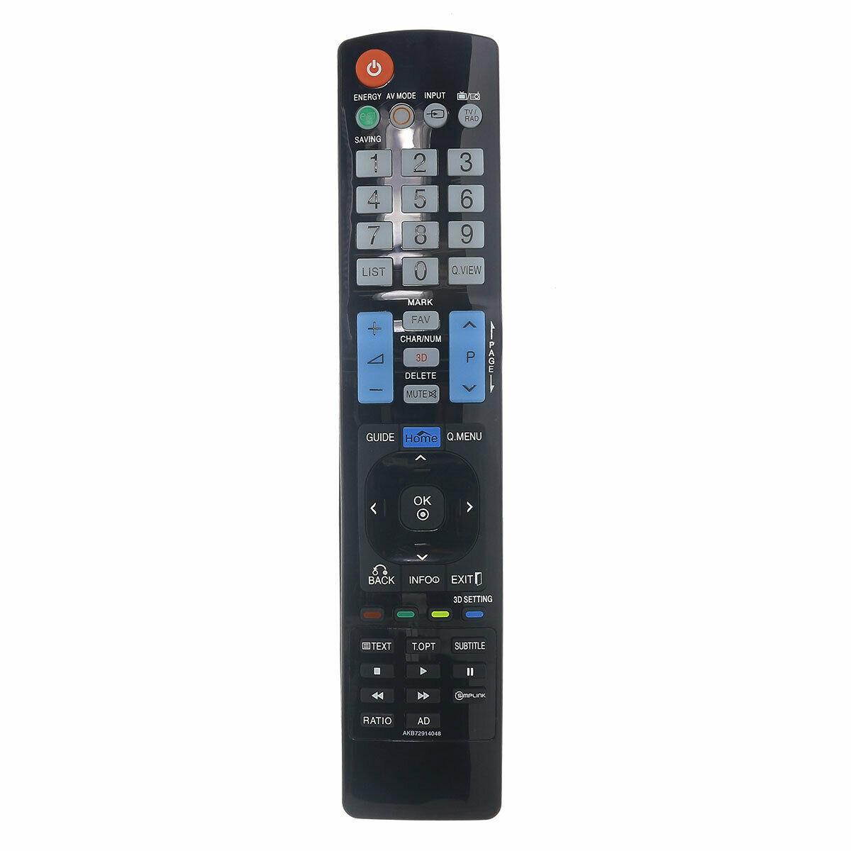 Replacement TV Remote Control for LG 60PM680S Television