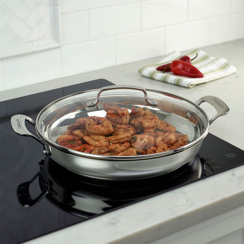 Cuisinart Classic 12" Stainless Steel Everyday Pan with Cover - 8325-30D