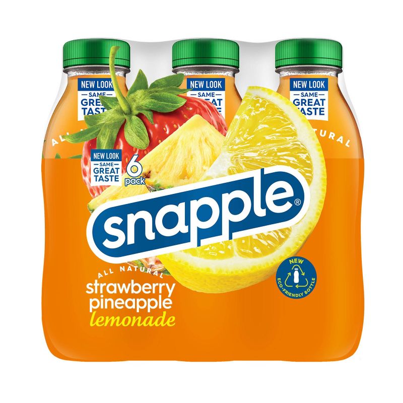Snapple Strawberry Pineapple Lemonade - 6pk/16 fl oz Bottles