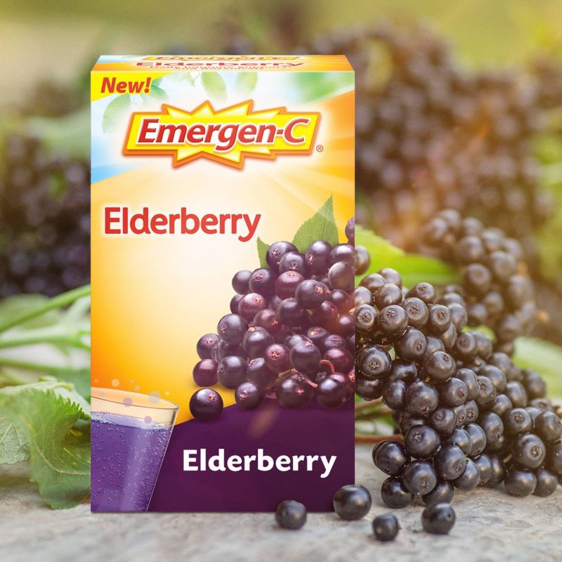 Emergen-C Core Elderberry Powder - 18ct