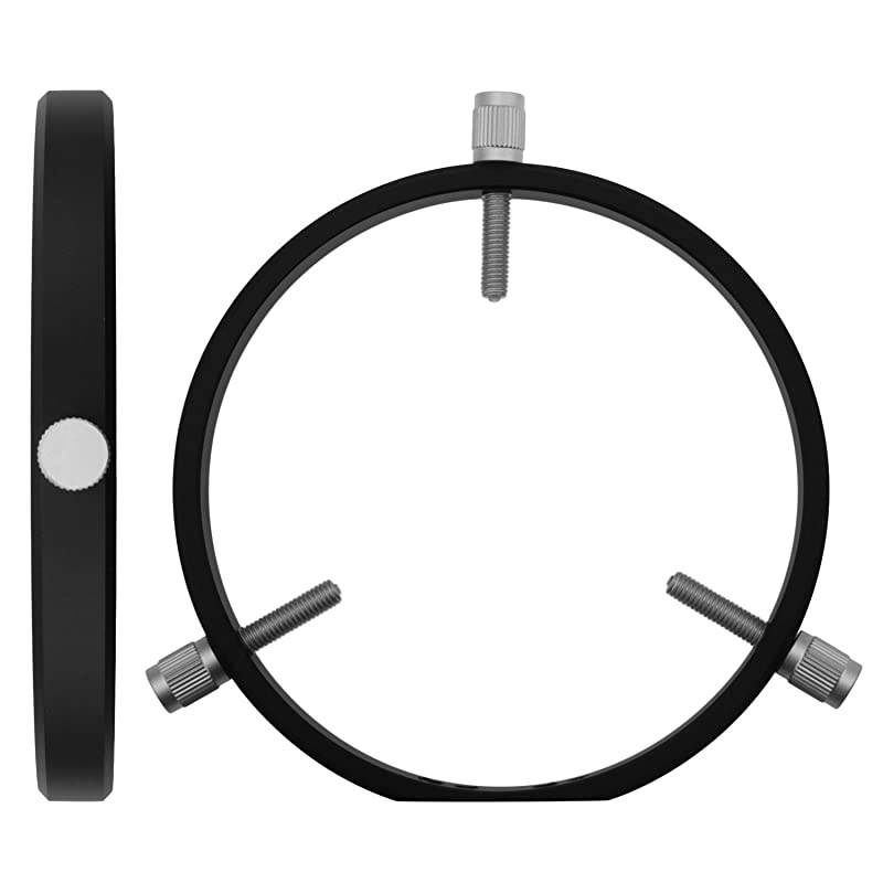 Adjustable Guiding Scope Rings 152 mm Inside Diameter Pair for Telescope Tube Diameter or Finders 95 to 150mm