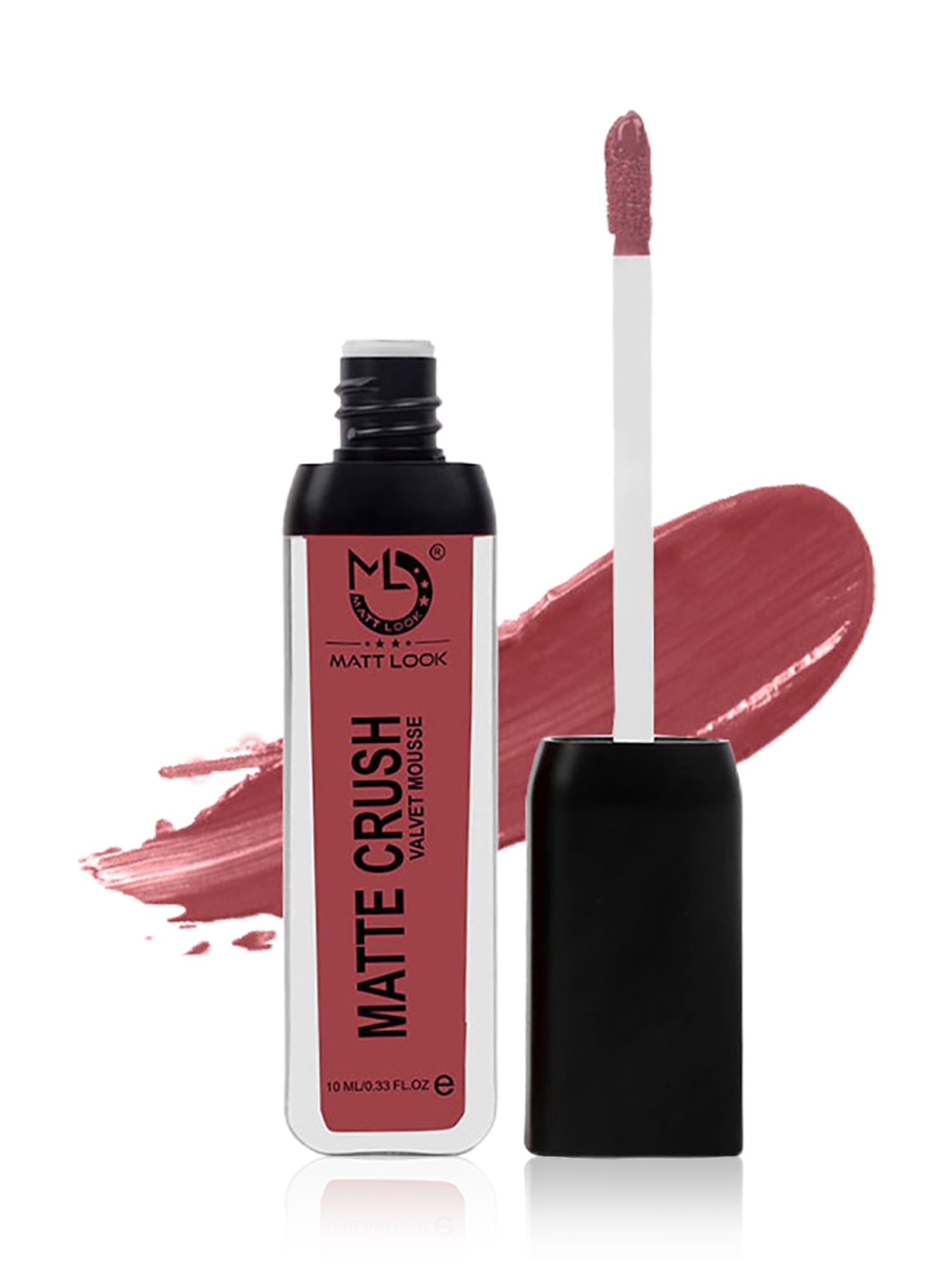 Matt Look Matte Crush Velvet Mousse Liquid Lipstick 14 Burgundy - 10 ml