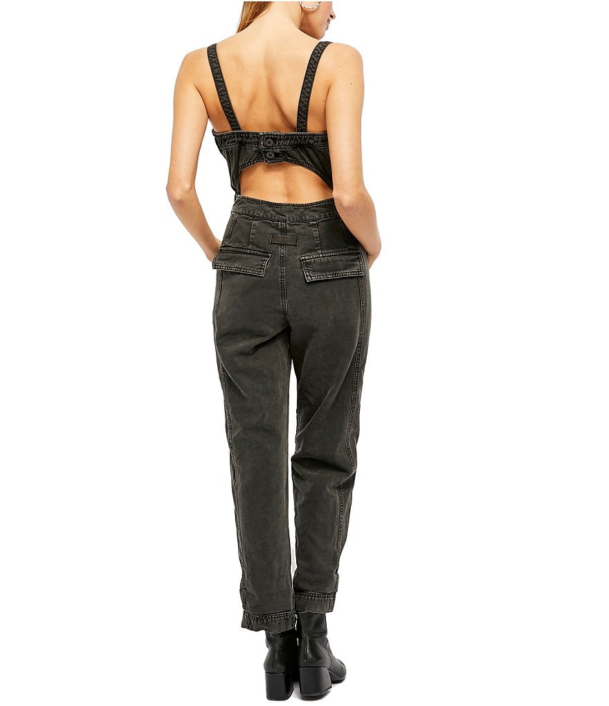 A Loves A Paper Bag Waist Romper