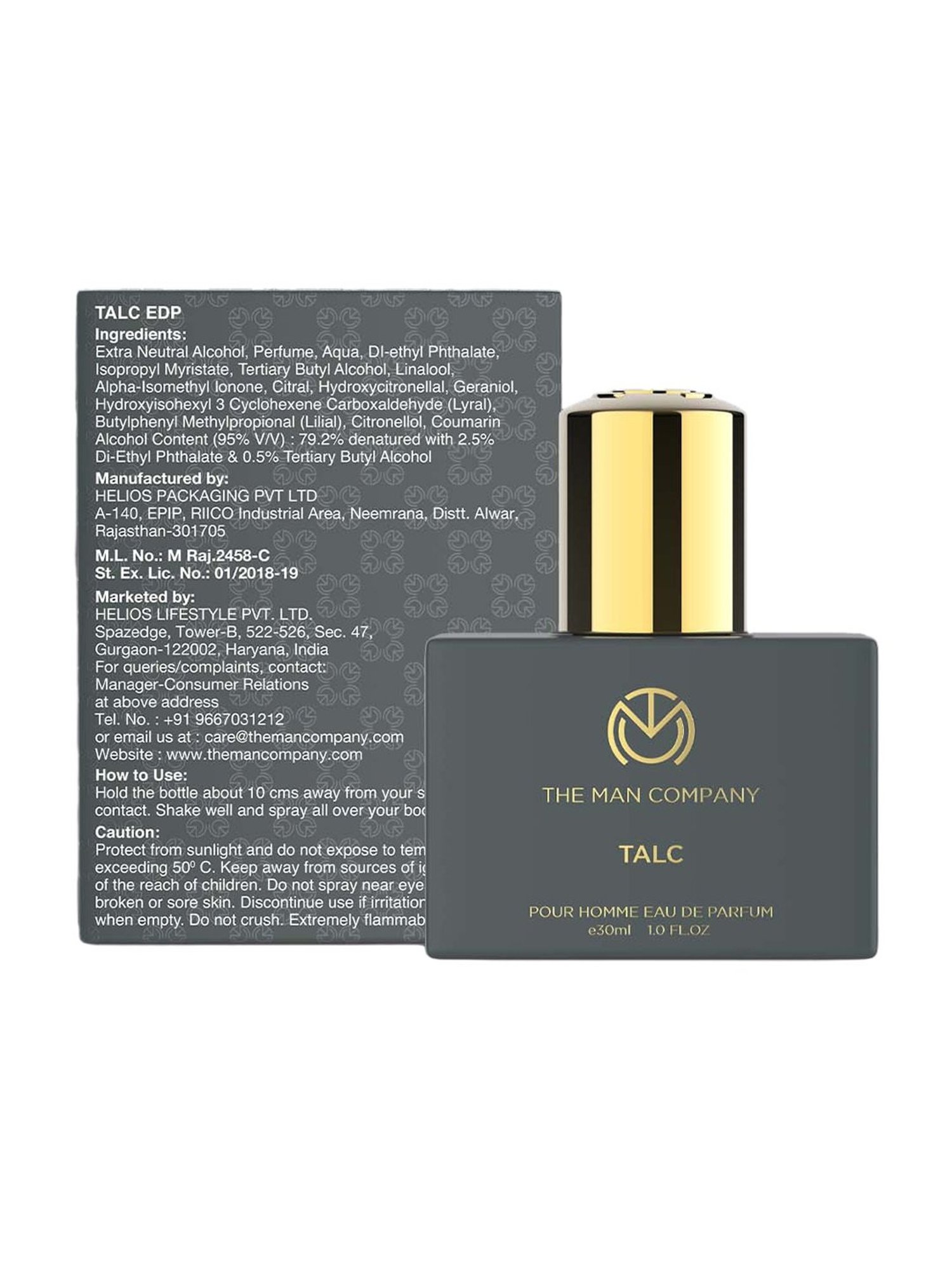 The Man Company Talc EDP for Men - 30 ml