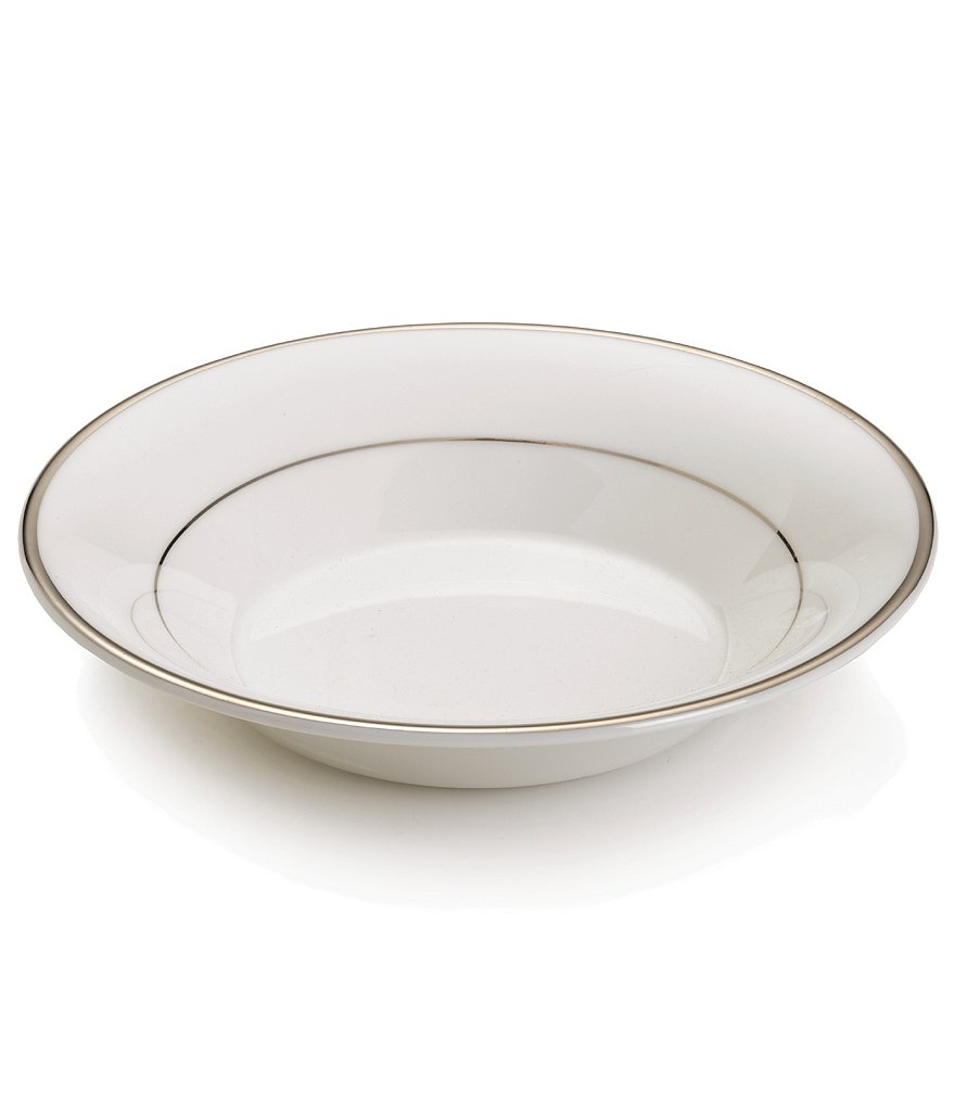 Mikasa Cameo Platinum China Rim Soup Bowl