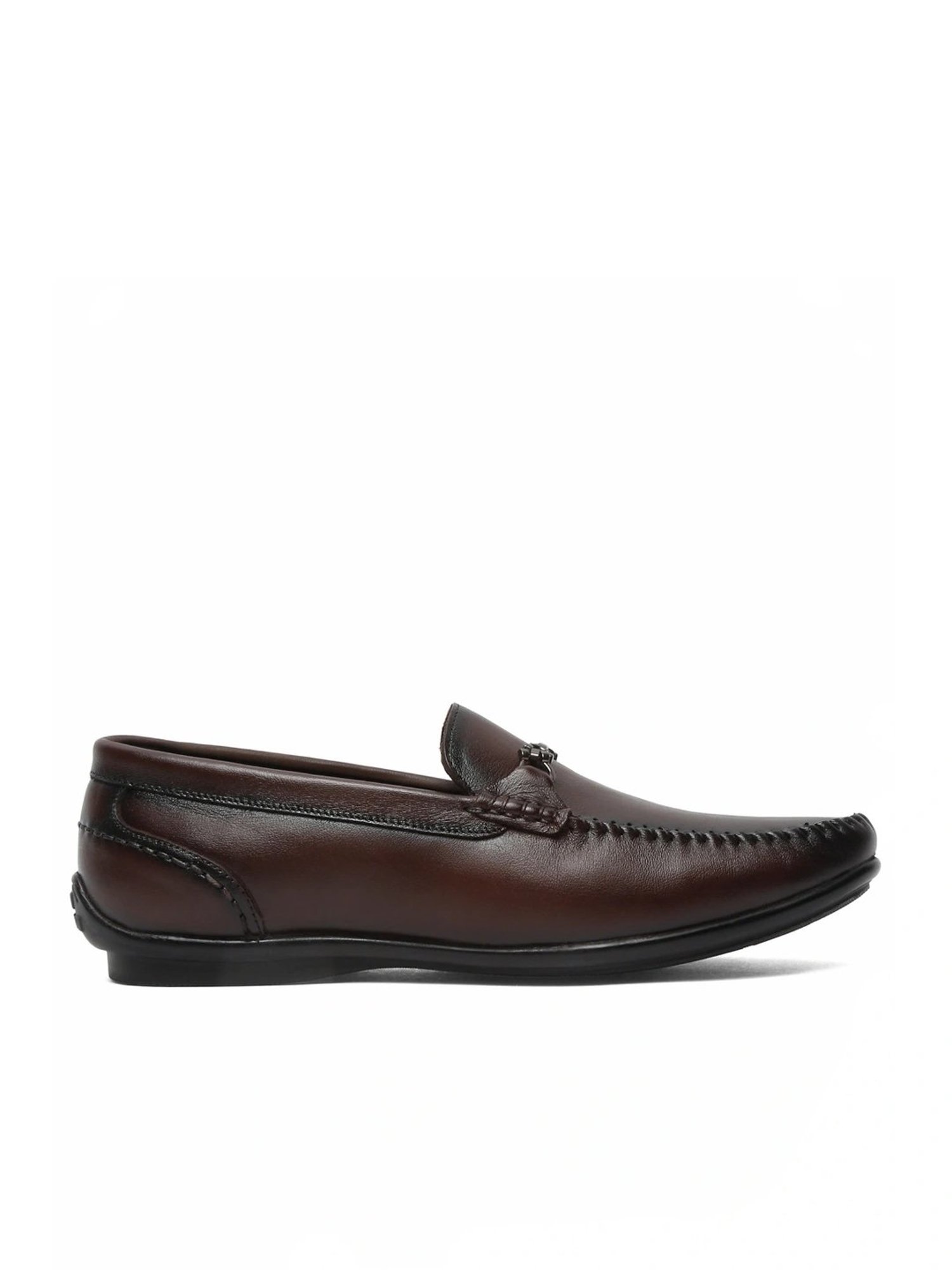 Teakwood Leathers Men's Brown Casual Loafers