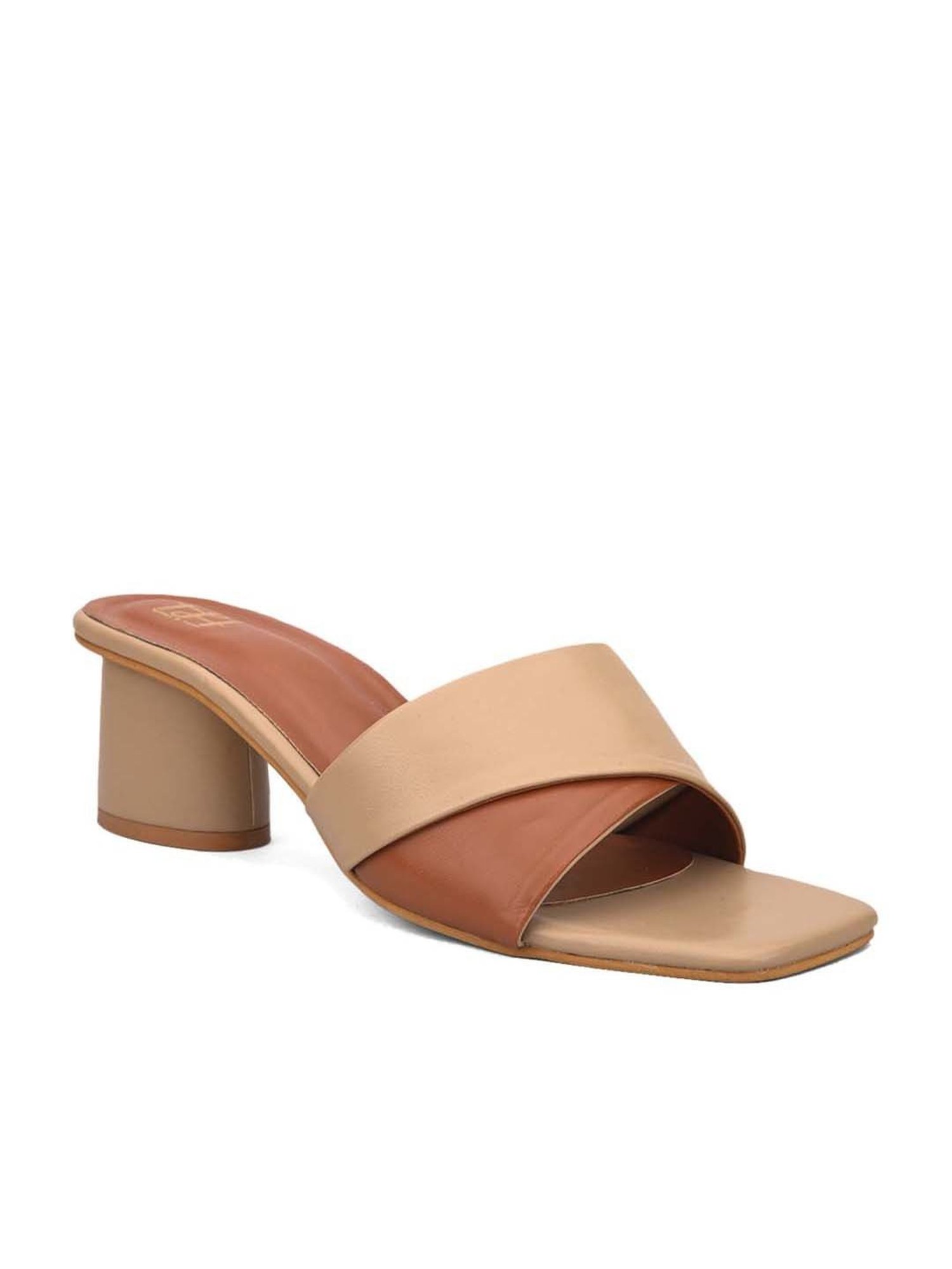 Hydes N Hues Women's Beige Casual Sandals