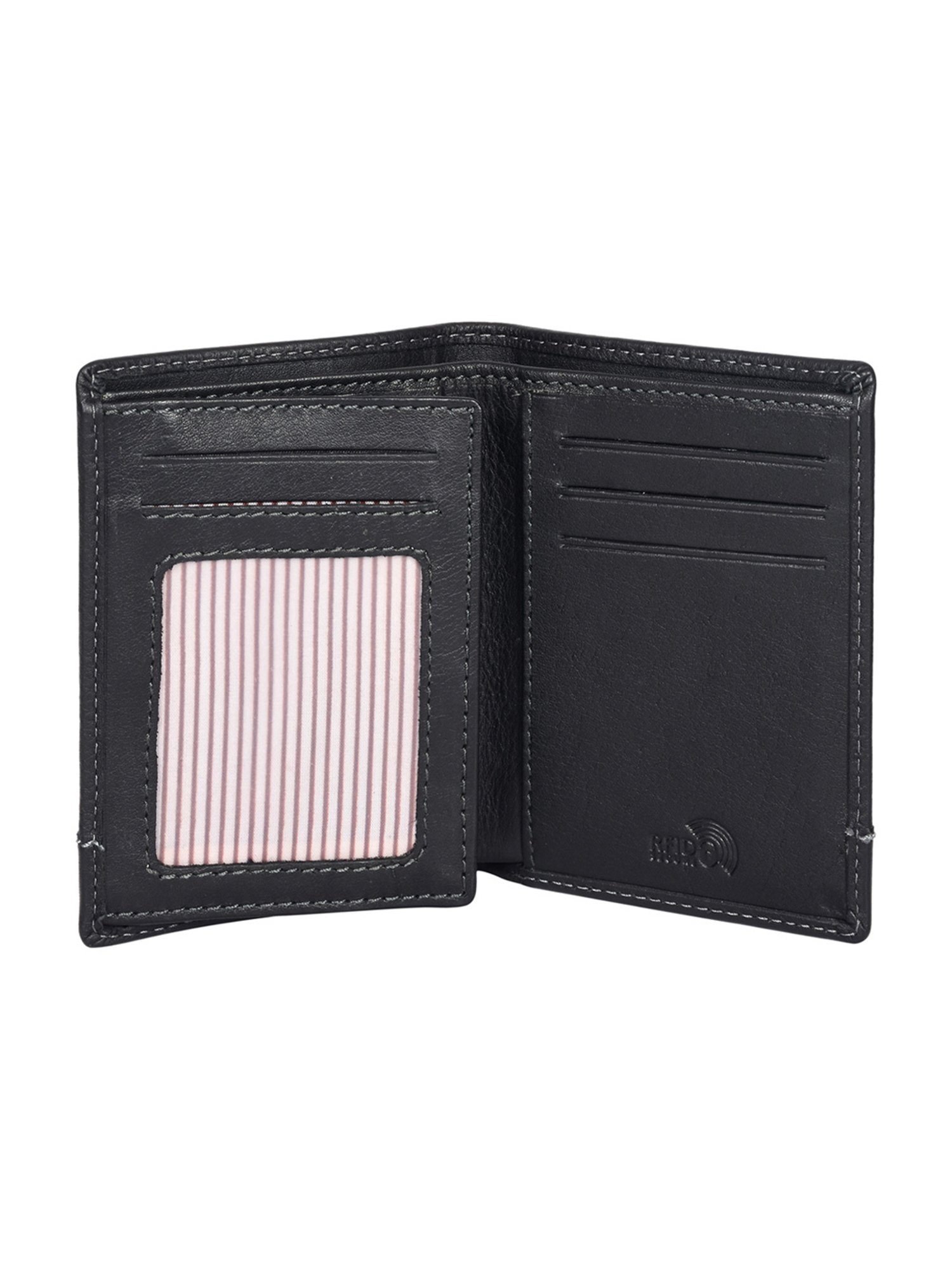 SASSORA Pablo Black Small Leather Notecase