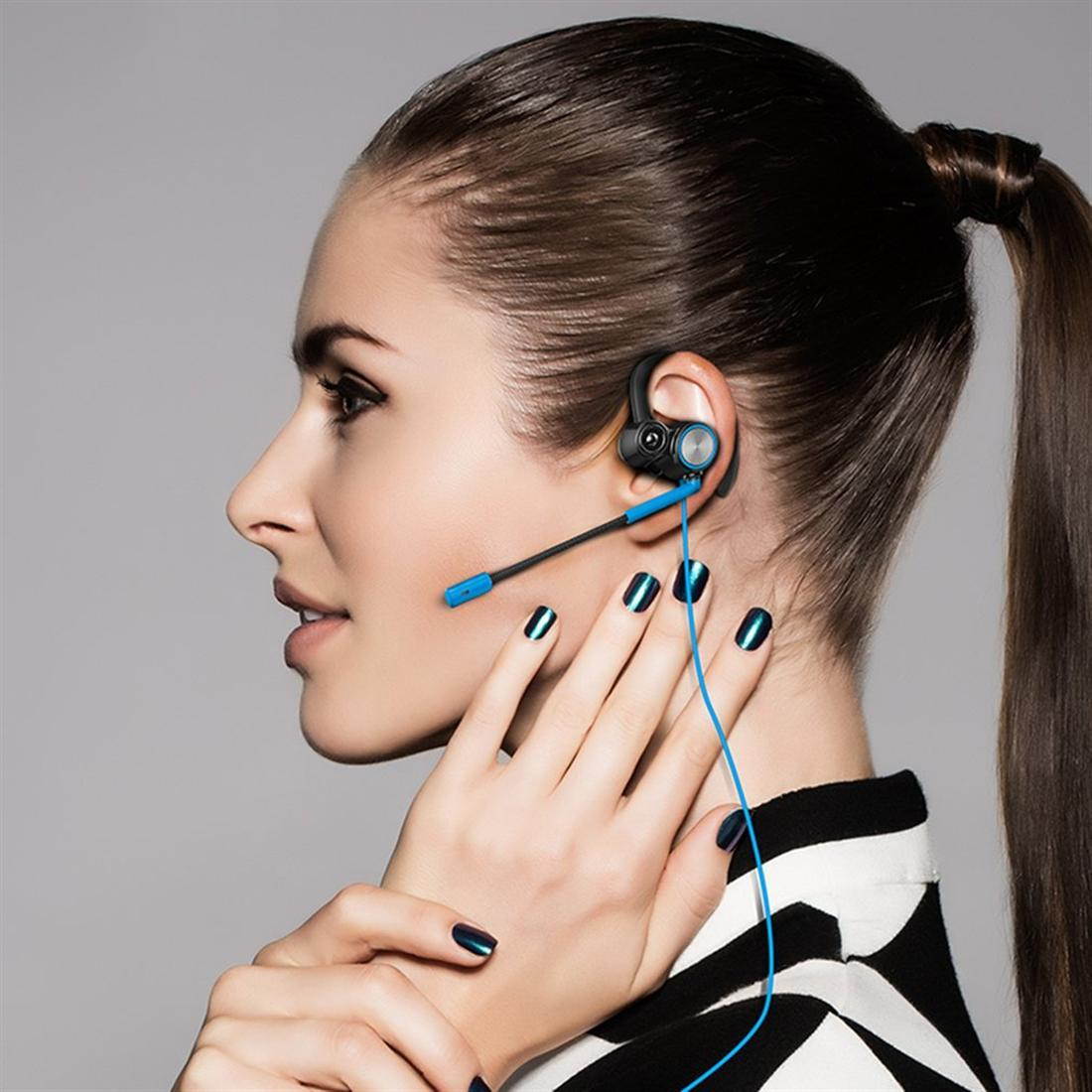 V6 Gaming Headset Vibration Games Headphone with Mic Stereo Bass PC Earphones