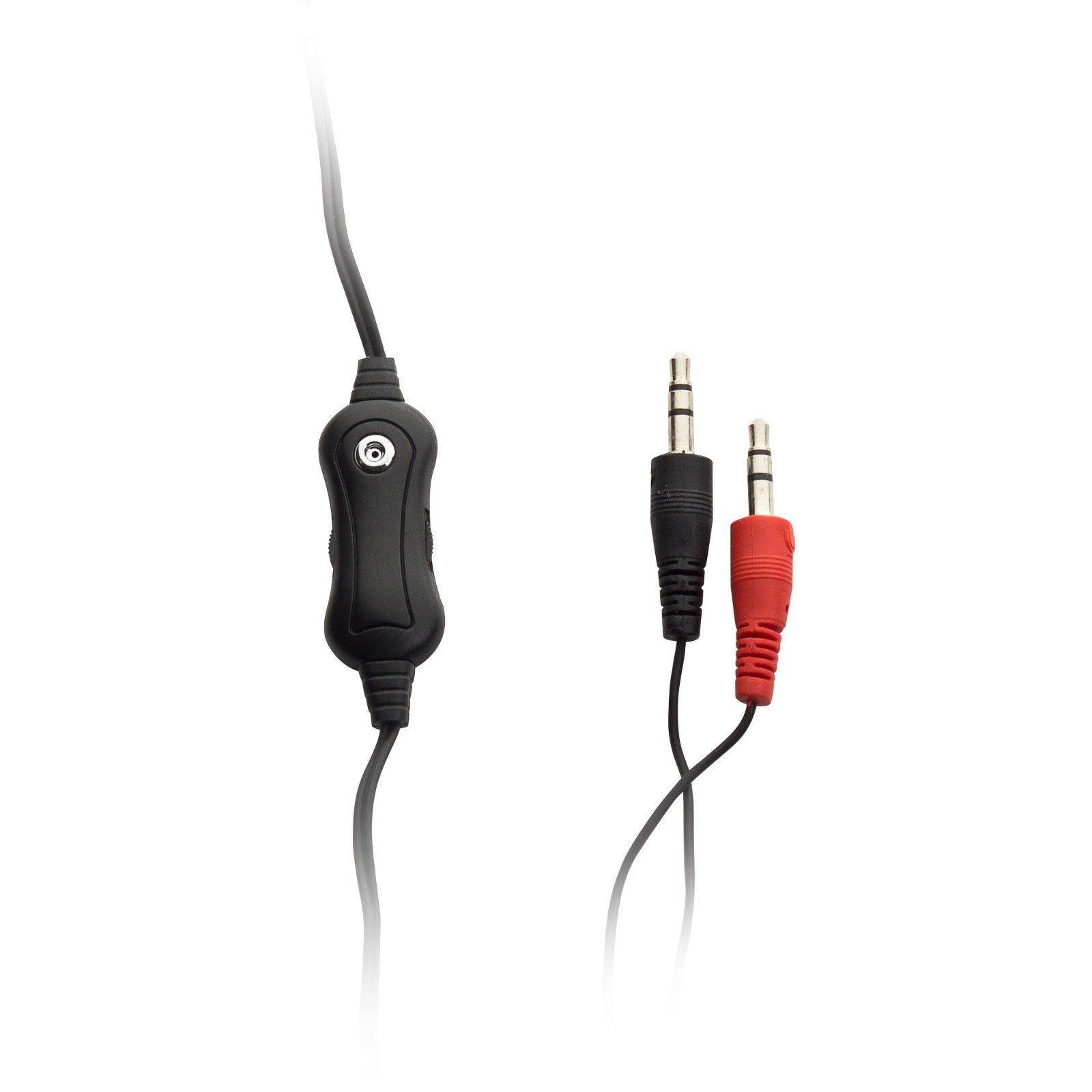 Frisby Light Weight Headphone with Noise Isolating Microphone for PC Computer