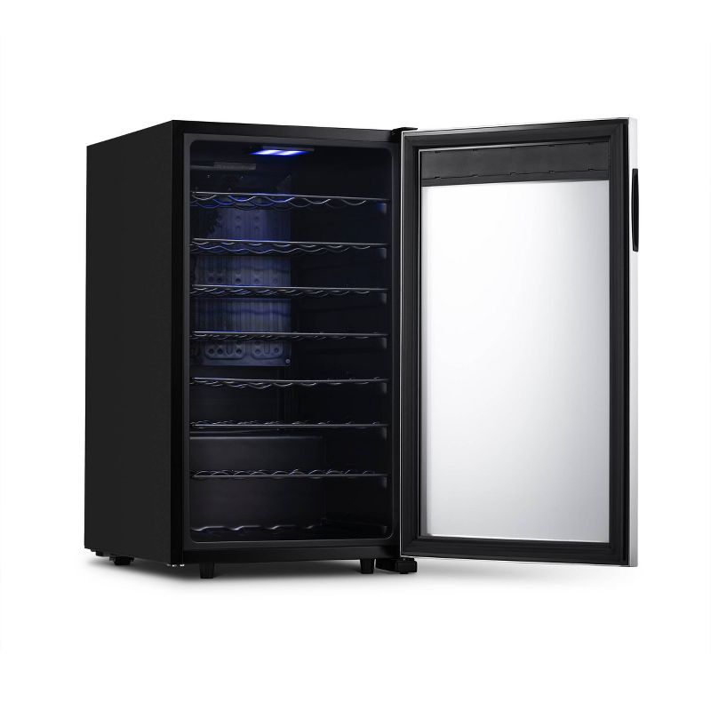 NewAir 50-Bottle Single-Zone Compressor Wine Cooler